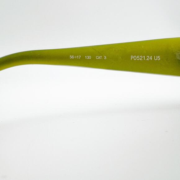 Vintage Stark Alain Mikli Biosun Sunglasses‎ Polarized Plastic Frame Green 56mm - Picture 6 of 9